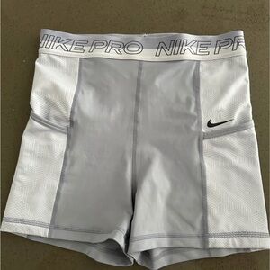 Nike Pro Dri-FIT Gray Shorts